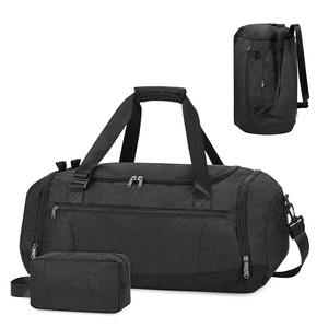 Bolsa de gimnasio de alta calidad Bolsa de viaje por servicio OEM Nylon/poliéster unisex con cierre de cremallera de material de neopreno duradero - Product Image 6