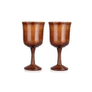 แก้วไม้ธรรมชาติสีไม้สำหรับบ้านและปาร์ตี้สำหรับ Barware และวอดก้าและโลโก้ที่กำหนดเอง - Product Image 4