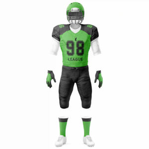 Uniformes de football américain pour adultes de haute qualité, respirants, en spandex/polyester, avec coutures renforcées, option grandes tailles - Product Image 6