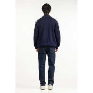 Suéter de Punto para Hombre, Corte Regular, MN-SWT-WS25-301, con Capucha, Estampado y Logotipo para Otoño y Primavera - Product Image 6