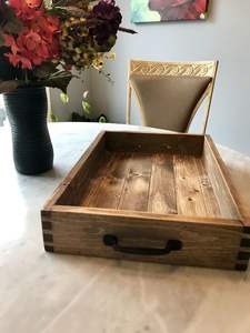 BANDEJA IMPRESA DE MADERA DE DIOS DE LA MEJOR CALIDAD TALLADA Forma cuadrada disponible y artesanía de la India mejor muestra Venta caliente - Product Image 5