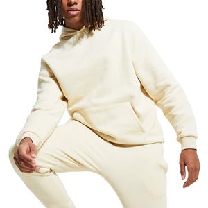 Streetwear Sweat Suits Cotton Unisex Stacked Sweatsuit <b>Men</b> Hoodie Jogger Set <b>Thick</b> Plain Custom Tech <b>Fleece</b> Tracksuit 2026 - Product Image 6