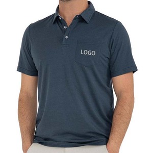 Top qualité coton grande taille personnalisé broderie Logo hommes Polo T-Shirts tenue décontracté à manches courtes été hommes Polos à vendre - Product Image 4