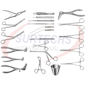 Instruments de chirurgie de gynécologie en acier inoxydable allemand manuel personnalisable de haute qualité ensemble de pinces chirurgicales de septoplastie - Product Image 1