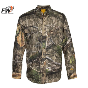 เสื้อเชิ้ตสำหรับล่าสัตว์ผู้ชายขายส่งจากโรงงานโดยตรง เสื้อเชิ้ตสำหรับล่าสัตว์ผู้ชายคุณภาพดีมีสไตล์ ราคาถูก พร้อมบริการ OEM - Product Image 1