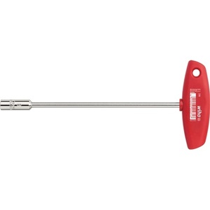 WIHA 336 Hex Socket Wrench with 5.5mm <b>Key</b> 125mm Blade Length 1-Component <b>T</b>-Handle White Shop Tool - Product Image 1