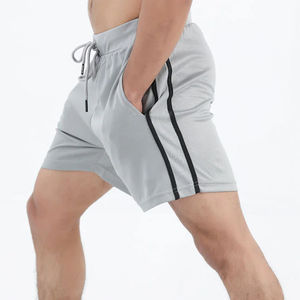 2025 Men's Yoga <b>Shorts</b> Breathable Loose Anti-Walking Sports Gym Wear Casual Style for Outdoor Leisure Running Solid <b>Zipper</b> Fly - Product Image 6