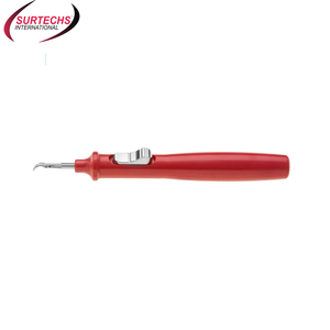 Surtechs เครื่องมือเย็บแบบแมนนวลอันชาญฉลาดตะขอกรามโค้งขวาแบบพื้นฐานการผ่าตัด - Product Image 1