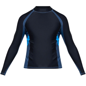Premium Quality UPF50 Rash Guard for Adult <b>Men</b> Long Sleeves Breathable & Quick Dry Customizable Sizes Rash Guard With OEM - Product Image 6