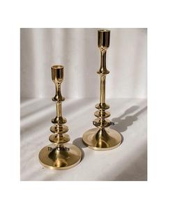 Portavelas de diseño fabuloso en portavelas de metal dorado pulido para fiesta de boda y uso de decoración del hogar - Product Image 5