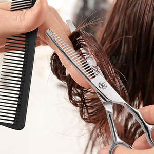 Material totalmente personalizado hecho mejores tijeras de adelgazamiento al por mayor OEM tijeras de adelgazamiento para la venta - Product Image 5