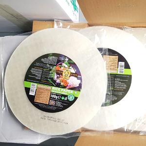 Papier de riz séché sans gluten pour cuisine vietnamienne, certifié Halal, sac en vrac, 100% papier de riz pour rouleaux de printemps - Product Image 2