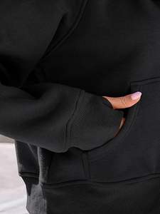 Sudaderas con cremallera para mujer 2026 Venta al por mayor OEM Logotipo personalizado Algodón Polar Moda Slim Fit Ropa deportiva con estilo Streetwear Etiqueta privada - Product Image 5