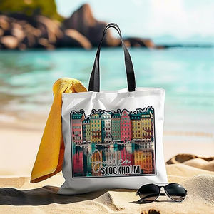 Heavy Duty Pure <b>Cotton</b> Tote <b>Bag</b> Foldable & Eco-Friendly Perfect for Groceries and Personal Use - Product Image 5