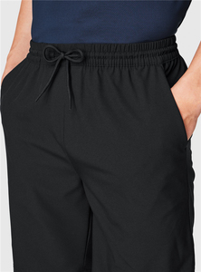 Short en molleton décontracté taille élastique cordon de serrage entraînement Logo personnalisé short en maille - Product Image 3