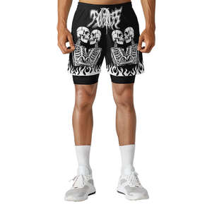 Shorts de basket-ball pour hommes avec logo personnalisé, nouveaux vêtements de sport, motif personnalisé, vente en gros, vêtements de basket-ball sur mesure, services OEM - Product Image 4