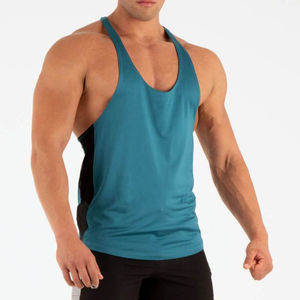 Débardeur de compression sans manches pour homme, vente chaude, haute qualité, personnalisable, musculation, fitness, sport - Product Image 2