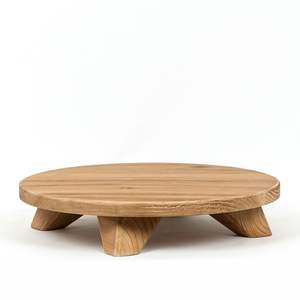 Table basse en bois massif au design moderne |   Table basse artisanale durable AZ ENTERPRISES pour salon et décoration intérieure - Product Image 4