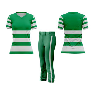 Uniforme de Softbol para Mujer, Corte Ajustado, Transpirable, de Alta Calidad, Diseño Personalizado, Superventas - Product Image 1