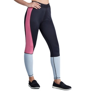 Pantalones de Yoga para mujer que absorben el sudor de Pakistán, pantalones de Yoga transpirables de cintura alta para mujer, pantalones de Yoga elásticos de cuatro vías de secado rápido para mujer - Product Image 1
