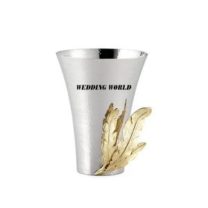 Florero de metal de lujo Calidad superior hecho a mano Diseñador Flor Titular Clásico Elegante Mesa Maceta de flores de lujo - Product Image 4