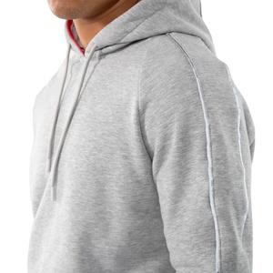 Nouveau hiver hommes épaissi couleur unie sweats à capuche en gros et personnalisé Style de rue ample à la mode tout match sweats à capuche 2026 - Product Image 3