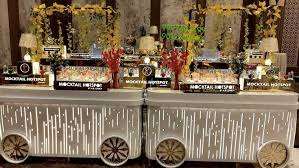 ตู้โชว์อาหารแบบแยกส่วนทำจากสแตนเลสเกรดพรีเมี่ยมสำหรับเคาน์เตอร์บุฟเฟ่ต์งานแต่งงานของตกแต่งงานแต่งงานที่หรูหรา - Product Image 3