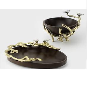 Vajilla de Calidad Estándar para Uso Diario en el Hogar, Precio al por Mayor, Tazón con Diseño de Elefante, Tazón de Metal Único para Servir Frutas - Product Image 3