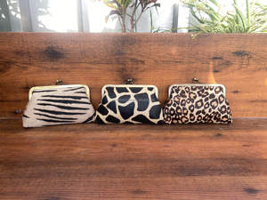 Le plus récent porte-monnaie en peau de vache imprimé léopard pour la mode féminine pochette en cuir véritable grande capacité porte-carte de crédit portefeuille - Product Image 4