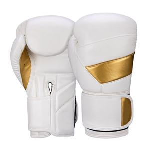 Guantes de Boxeo de Material PU con Correa de Muñeca Ajustable, Transpirables, que Absorben la Humedad, con Cierre de Gancho y Bucle para Entrenamiento de Adultos, Cómodos - Product Image 1