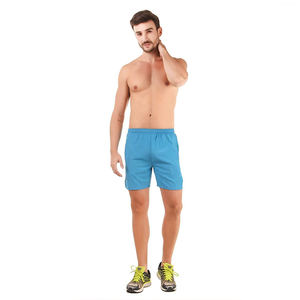 Pantalones cortos para correr con cintura elástica para hombre, diseño de moda al por mayor, tipo de cintura media - Product Image 5