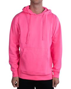 Custom Neon <b>Pink</b> Pullover <b>Hoodie</b> Unisex - Bulk Customization OEM ODM for <b>Men</b> & Women Soft Cotton Polyester Private Labeling - Product Image 1