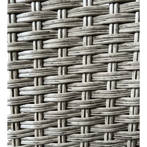 Set da Pranzo da Giardino CARLO in 7 Pezzi in Rattan PE Resistente, Set Tavolo e Sedie Grigio con Cuscini per Giardino, Patio o Balcone - Product Image 3