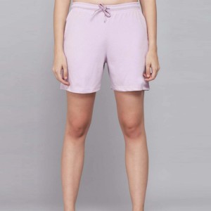 Nouvelle conception, été, femmes, grande taille, manches courtes, t-shirt uni en tissu Oxford, short de cycliste à cordon de serrage, longueur genou, ensembles 2 pièces - Product Image 3