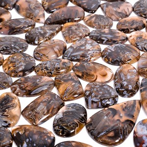 AAA + meilleure qualité agate de bâton de dinde naturelle cabochon en vrac forme de mélange pierre précieuse naturelle en vrac pour la fabrication de bijoux - Product Image 4
