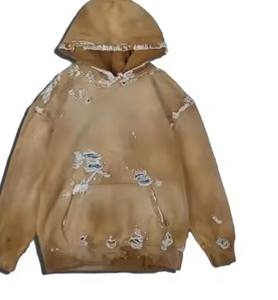 Top à la mode Sun Faded Hoodies doux et lisse confortable séchage rapide street wear anti-rétrécissement tendance hommes à capuche et bas quantité minimale de commande pour hommes - Product Image 1