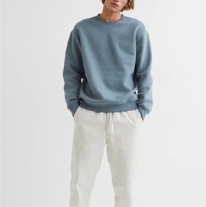 Sudadera con Capucha para Hombre, Forrada, de Invierno, 100% Algodón, OEM, Hecha a Medida, Manga Larga, Diseño Sólido, Impresión Serigráfica, Transpirable, 240g - Product Image 2