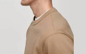 Sweat-shirts à capuche en coton 100% pour hommes, tricotés pour l'hiver, de haute qualité, sur mesure, imperméables, respirants, lavés, en polaire 360g sur le devant - Product Image 5