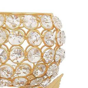 Porte-bougie en laiton rose pour la décoration de la maison et du bureau, pour les mariages, les fêtes et les événements, fabriqué en Inde, vente en gros - Product Image 2