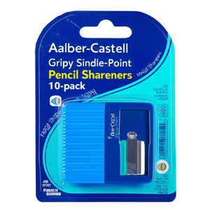 Sacapuntas de un solo punta Faber-Castell Grippy, paquete de 10 - Product Image 3