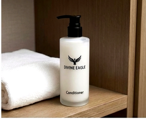 Ensemble de produits d'accueil haut de gamme pour hôtels, shampooing, revitalisant, gel douche, savon, pour l'hôtellerie, les centres de bien-être, les spas, les salons, avec étiquette privée personnalisée - Product Image 4