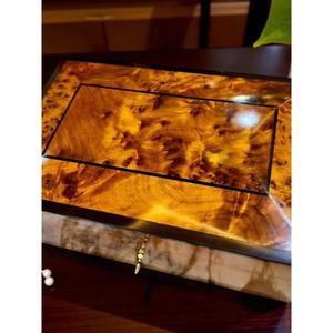 Artesanía de Madera de Tuya Marroquí de Lujo, Hecha a Mano, Raíz de Tuya Natural, Decoración Tradicional Marroquí para el Hogar, Regalo - Product Image 1