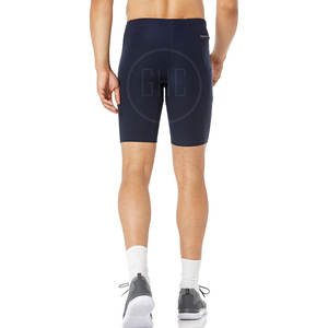 Pantalones cortos de compresión de algodón de gran tamaño para hombre, transpirables, de secado rápido, para exteriores, estilo informal, ropa de entrenamiento, patrón sólido - Product Image 2