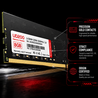 Module de mémoire RAM de bureau SHARETRONIC 8 Go DDR4 3200 MHz UDIMM, 288 broches DIMM, mise à niveau de la mémoire informatique pour PC