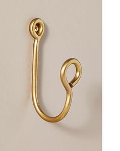 Brass Hook for Wall Mounting or Hanging <b>Coats</b> and Keys Use Available at Worldwide Supply from India - Product Image 2
