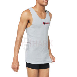 Camiseta sin mangas de entrenamiento activo para hombre más vendida, algodón de secado rápido de alta calidad, estilo deportivo informal, transpirable, estampado, tejido - Product Image 4