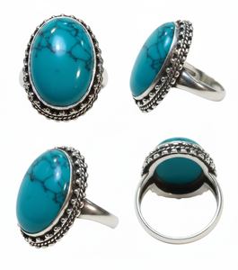 Anillo de Flores de Oro Sólido de 9K de Lujo de Emotional Factory con Piedras Preciosas, Topacio Rosa, Turmalina y Ágata para Aniversario de Mujer - Product Image 2