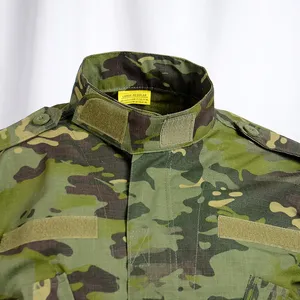 Bán Buôn Chất Lượng Cao Ngụy Trang Đồng Phục Polyester Cotton Quần Áo Màu Xanh Lá Cây Camo Acu Đồng Phục - Product Image 5
