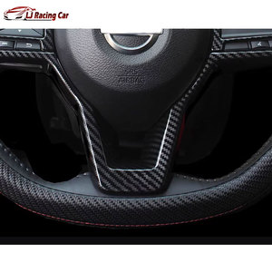 Accesorios de Interior de coche con aspecto de fibra de carbono ABS, Kits de carrocería, tapas de cubierta de volante para <span class=keywords><strong>Nissan</strong></span> Sunny Sylphy Sentra B18 2020-2023 - Product Image 5