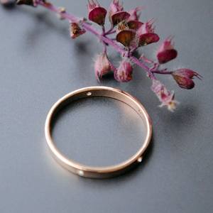 10k or laboratoire cultivé diamant alliance laboratoire diamant bijoux bande ronde bague de fiançailles pile anneau bande cadeau pour l'amour - Product Image 4